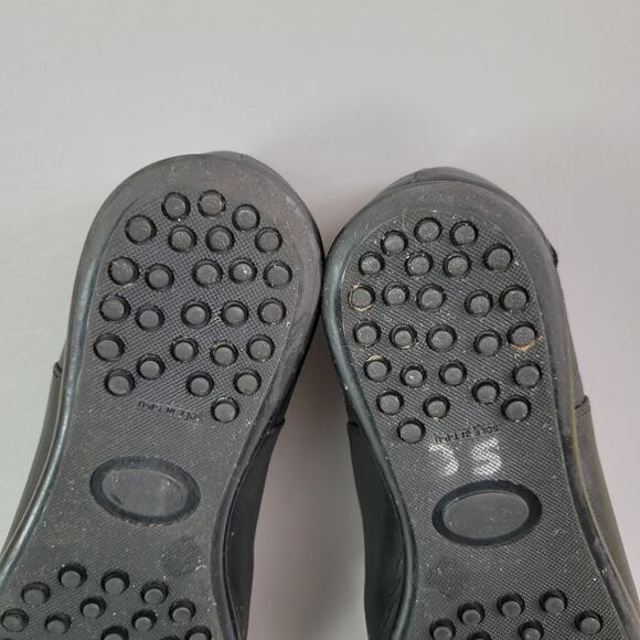 Tod's Women’s Sz 39 US 9 Lace Up Oxford Loafer Italy Made Comfort Black VTG - Picture 10 of 11